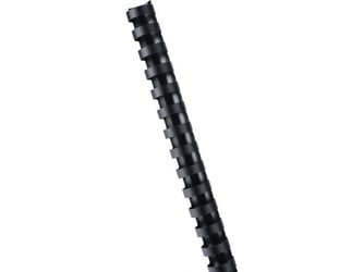 Bindrug 19 mm, 21 ringen, Zwart (pak 100 stuks) artikel afbeelding