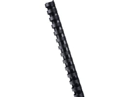 Bindrug 19 mm, 21 ringen, Zwart (pak 100 stuks)