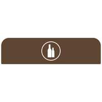 Configure Recyclingstation Paneel Glas NL 125 ltr, Rubbermaid
