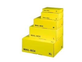 Smartbox Pro Brievenbus XL 460x333x174mm, Enkellaags, geel
