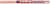 Viltstift Edding 751 lakmarker rond pastel roze 1-2mm