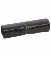HDPE afvalzakken 50 x 55 cm zwart, T15, 25 liter