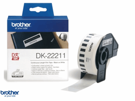 Etiket Brother DK-22211 29mm 15-meter witte film