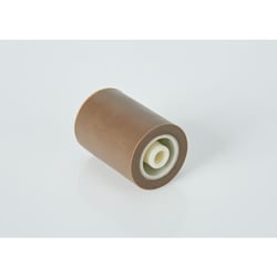 Rubberen drukrol breedte 52 mm bruin / beige artikel afbeelding