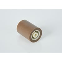 Rubberen drukrol breedte 52 mm bruin / beige