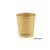 FSC® kraft/PLA sausbeker 4oz/120ml/61mm Ø