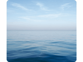 Muismat Fellowes natuur collectie blauwe oceaan