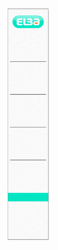 Rugetiket Elba 50mm kort zk wit/pk10x10 artikel afbeelding