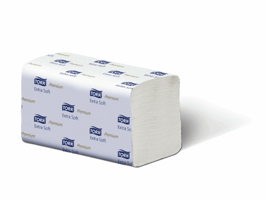 TORK Premium intergevouwen handdoek Extra zacht, l 21,2 x b 34 cm, wit (verpakking 21 wikkels)