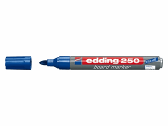 VILTSTIFT EDDING 250 WHITEBOARD ROND 1.5-3MM BLAUW artikel afbeelding