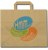 Hmm…ECO-papieren draagtassen, middel, 26×17×26 cm artikel afbeelding