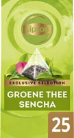 Thee Lipton Exclusive Groene thee Sencha 25 piramidezakjes