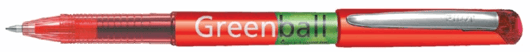 ROLLERPEN PILOT GREENBALL BEGREEN 0.35MM ROOD artikel afbeelding