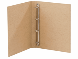 Ringband Oxford Touareg A4 4-rings O-mech 25mm naturel