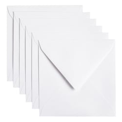 Envelop Papicolor 140x140mm Kraft wit artikel afbeelding