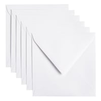 Envelop Papicolor 140x140mm Kraft wit