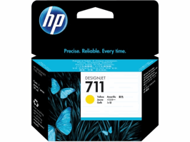 INKCARTRIDGE HP 711 CZ132A GEEL artikel afbeelding