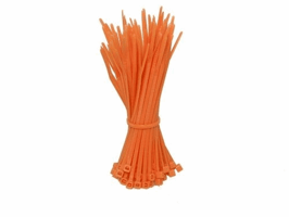 Tyraps 100 mm x 2,5 mm, oranje