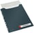 Insteekmap U-model Leitz Cosy harmonica A4 met perforatiestrip PP grijs