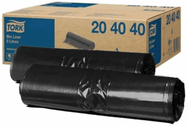 Tork afvalzak LDPE, 5L, 39x28cm +(12cm) artikel afbeelding