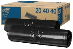 Tork afvalzak LDPE, 5L, 39x28cm +(12cm)