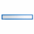Magnetische infohoes voor titels, A3 liggend / A2 staand, 435x60 mm frame blauw, VE = 10 stuks
