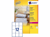 ETIKET AVERY L7164-100 63.5X72MM 1200ST artikel afbeelding
