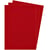 Voorblad Fellowes A4 lederlook rood 100 stuks