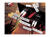 Tape P-Touch TZ-461 36mm zwart op rood artikel afbeelding