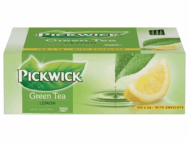 Thee Pickwick green original lemon 100x2gr