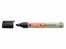 Viltstift edding 29 whiteboard Ecoline rond 1-5mm zwart