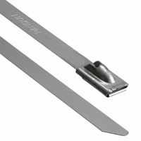 Tyraps 129 mm x 4,5 mm, staal, RVS