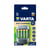 ECO CHARGER-lader incl. 4 AA oplaadbare batterijen (2100 mAh) vanaf 4 stuks