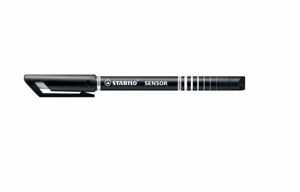 Fineliner Stabilo sensor 189 zwart