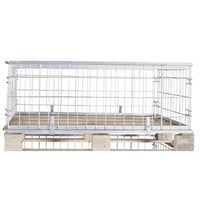 Gaas-opzetframe voor EUR-poolpallet zonder klep nuttige hoogte 400 mm