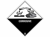 Gevarenetiket A28, 100X100mm wit opdruk zwart. Klasse 8 Corrosive artikel afbeelding