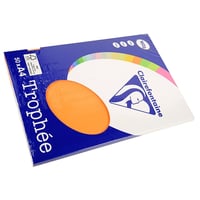 Papier CF A4 160g oranje/pk50v