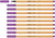 Fineliner STABILO point 88/60 vergrijsd violet