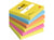 Notitieblok Energetic 76x76mm ass/p6x100