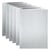 Correspondentiekaart Papicolor dubbel 105x148mm Zilver