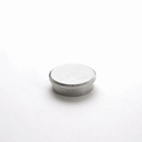 Superkrachtige magneet zilverkleurig, VE = 10 stuks Ø (Diameter: 30 mm; Hechtkracht: 21 kg)