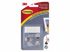 Command™ Fotolijstophangstrips, 4 x 2 middelgrote strips, 5,4 kg (pak 8 stuks)