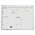Weekplanner, neutraal met 7-dagen-indeling b x h = 1200x900 mm