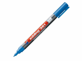 Edding Whiteboard marker 361 1 mm, blauw (pak 10 stuks)