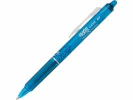 Pilot Rolschrijver FriXion Clicker uitwisbaar 0,35 mm, lichtblauw