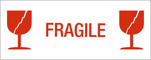 Waarschuwingssticker Fragile/rl500