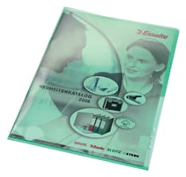 L-map Leitz Premium copy safe 0.15mm PVC A4 groen
