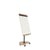 Multifunctionele flip-over NATURAL, verrijdbaar h x b x d = 2000x690x620 mm, frame in houtlook met wielen
