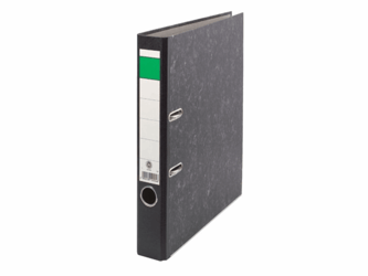 Ordner BLP 50 mm A4 karton rug zwart artikel afbeelding