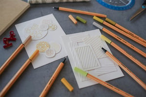 Fineliner STABILO point 88/66 khaki